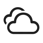 Weather Cloudy SVG Icon